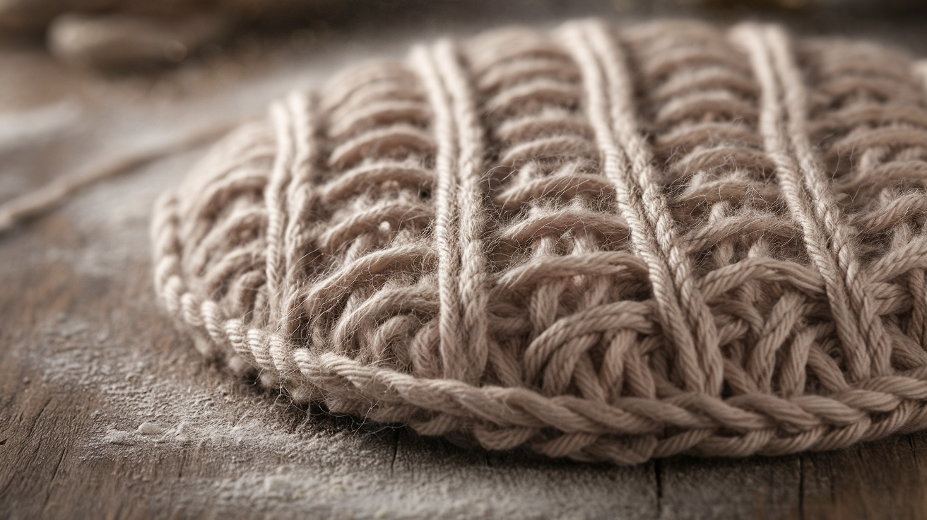 How To Knit A Linen Stitch Hot Pad