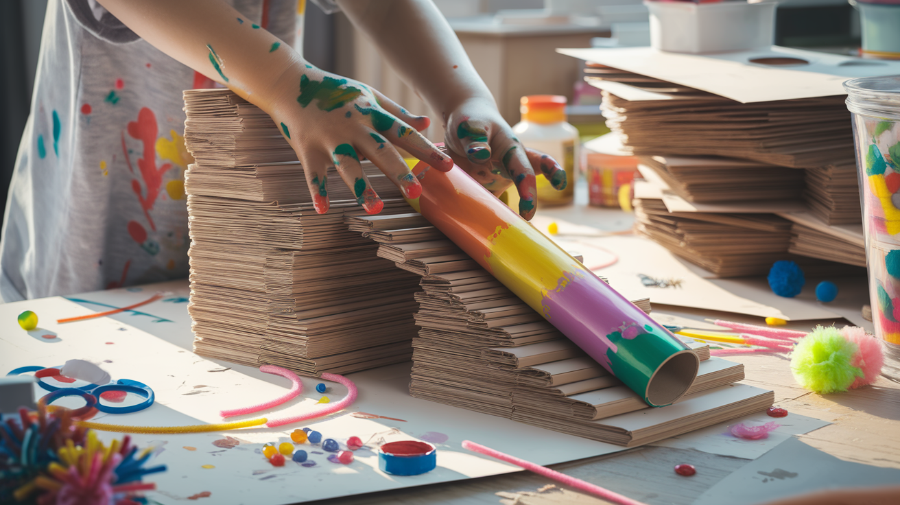 How To Create Ball Rolling Crafts For Kids