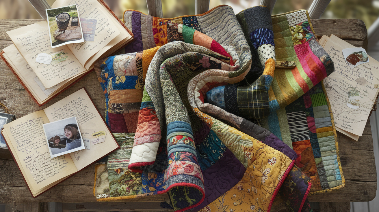 How To Make Collage Quilts Inspired By Capture Your Own Life Book