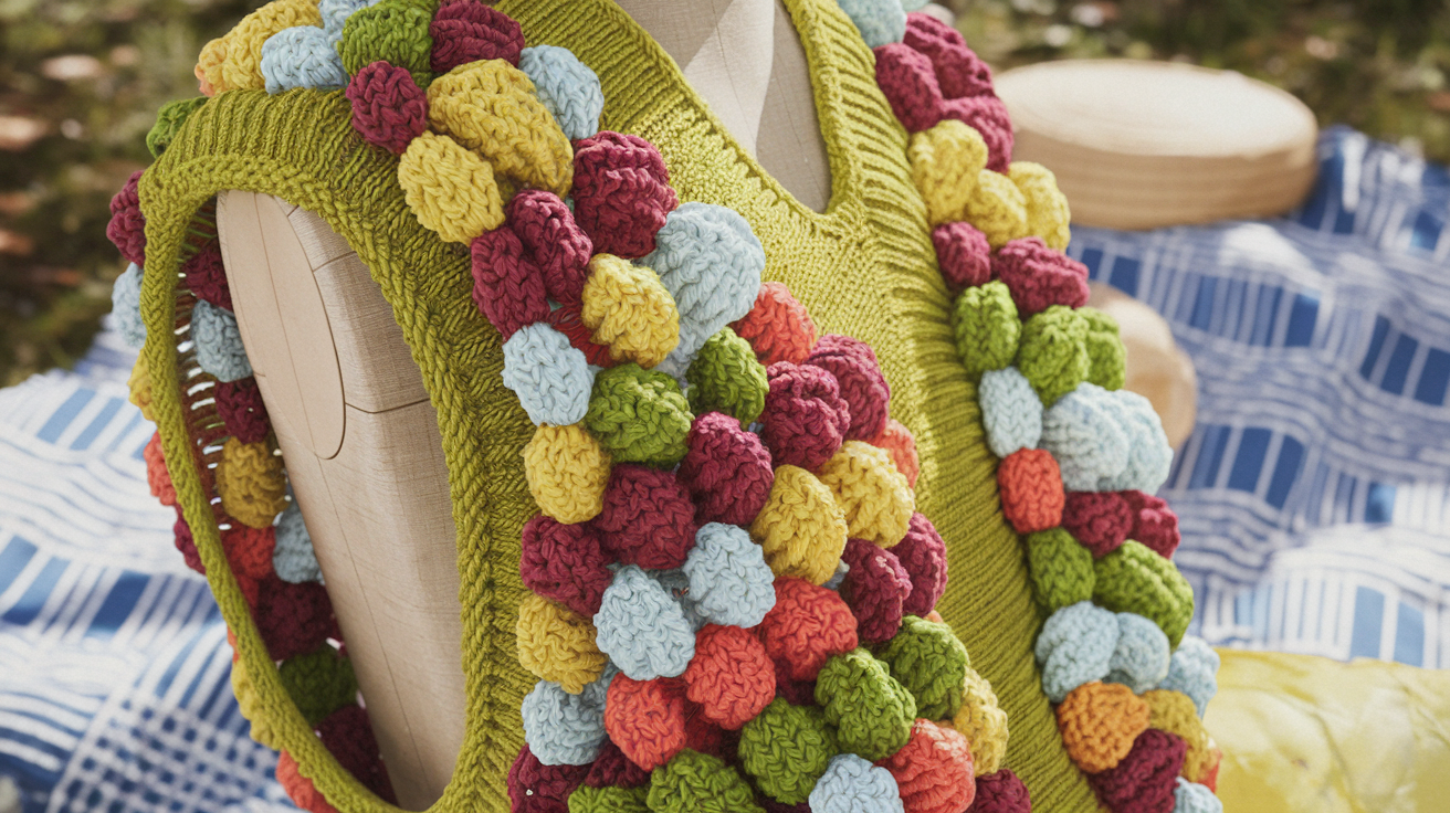 How To Knit A Fruit Salad Vest