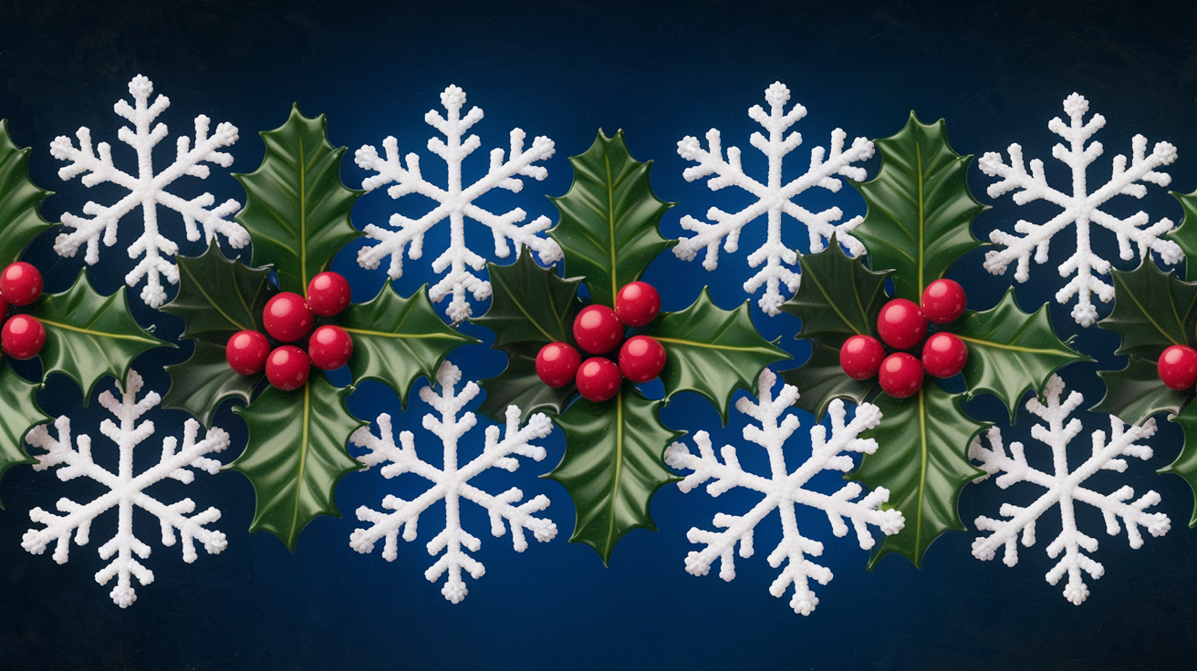 Free Christmas In July Digital Stamp Borders For Holiday Card Making