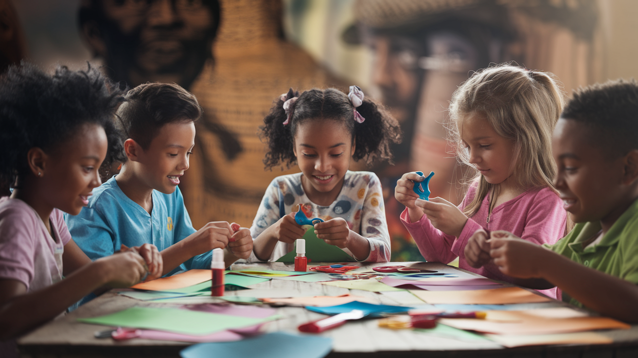 Learning About Angola Through Kids Craft Activities