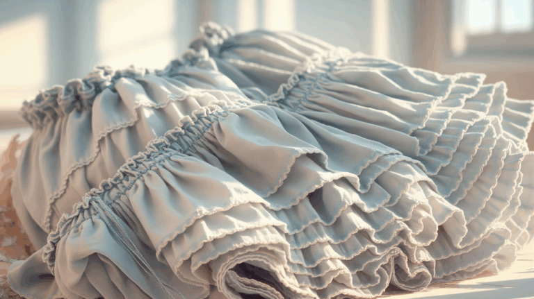 Layered Ruffle Skirt PDF Sewing Pattern For Beginners