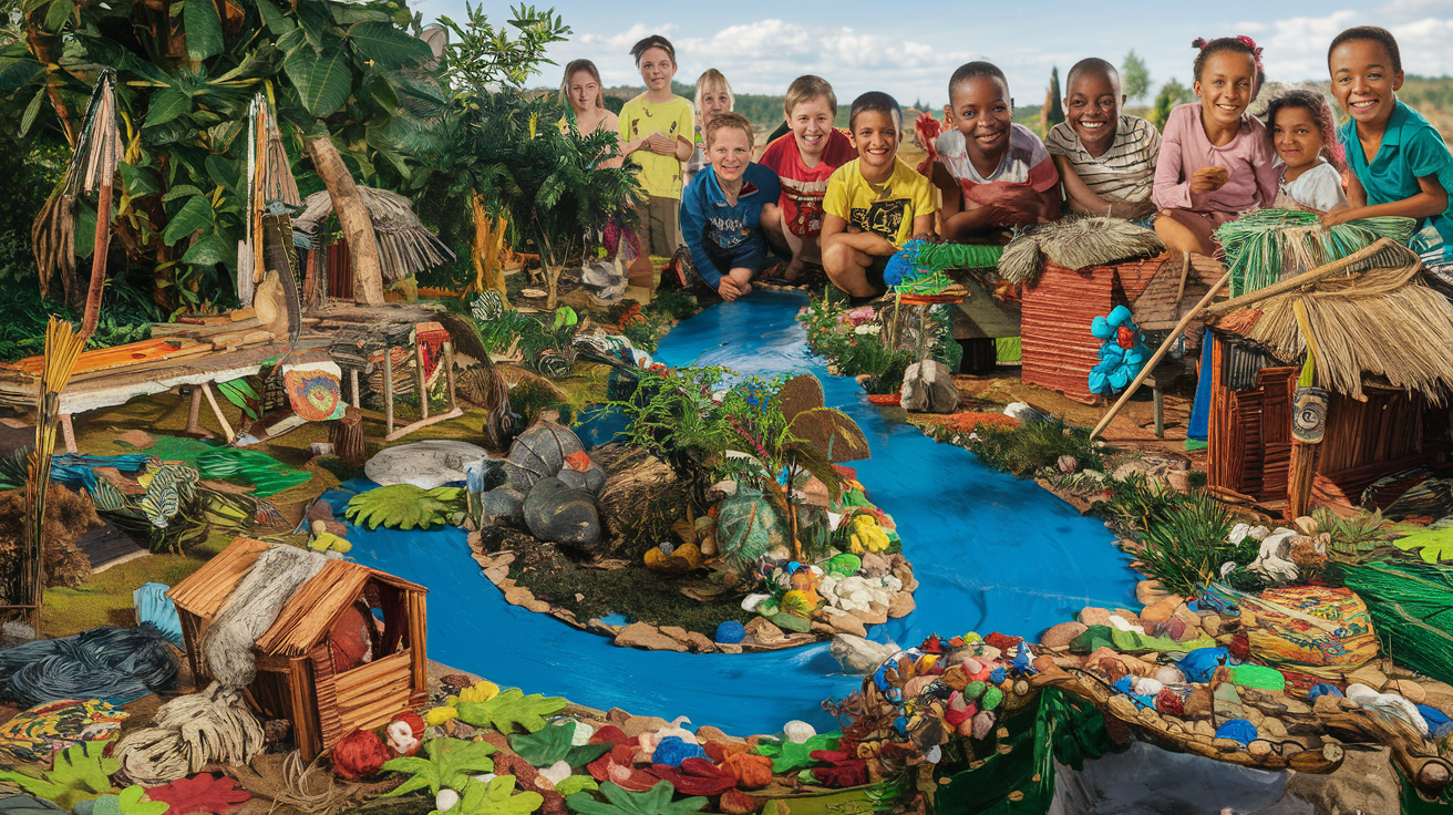 Democratic Republic Of The Congo Educational Craft For Kids Fun