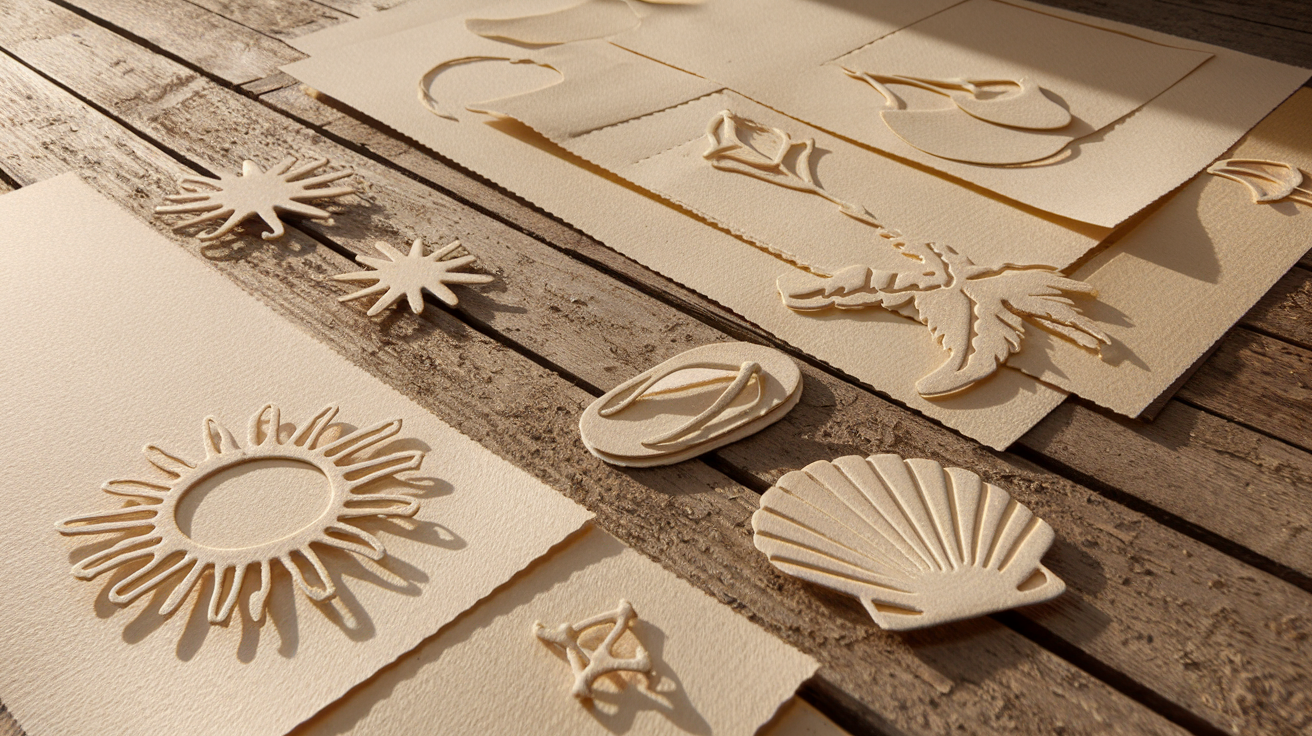 Free Summer Vacation Die Cut Files For Cricut Scrapbooking