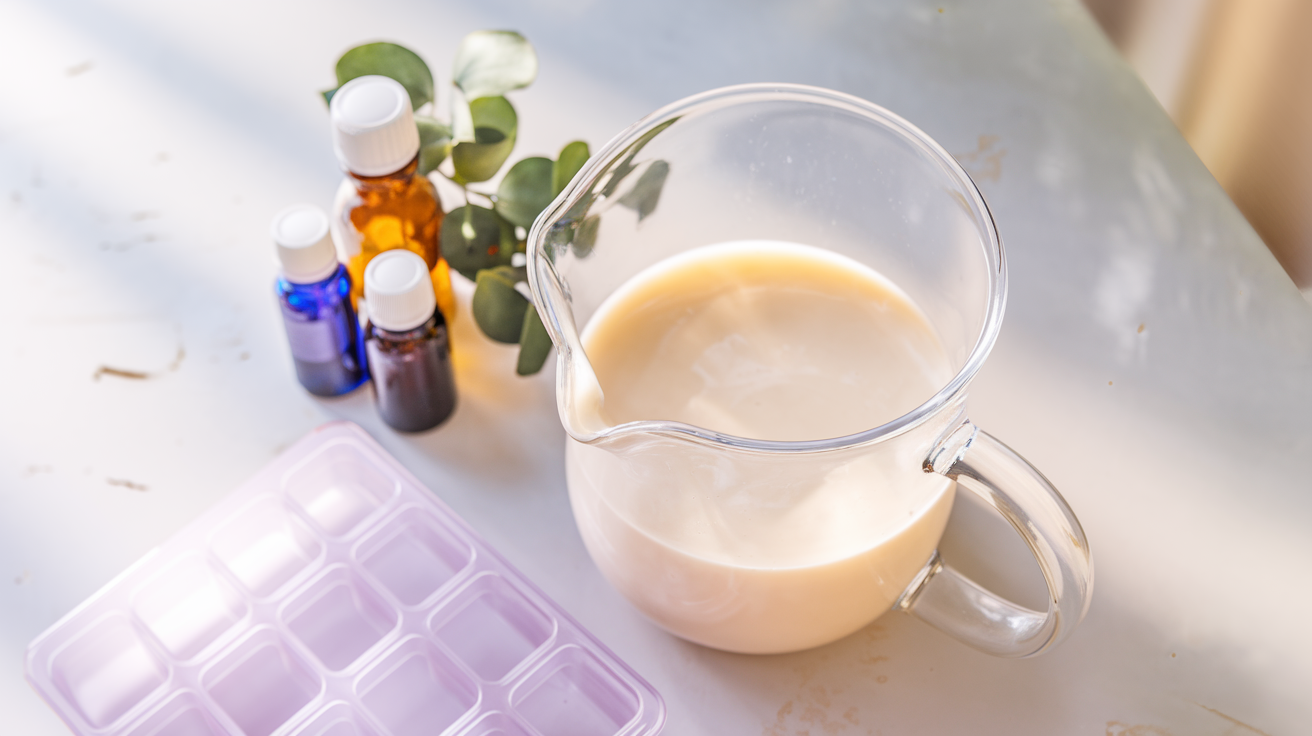 Beginner Melt And Pour Soap Recipe With Essential Oils Easy