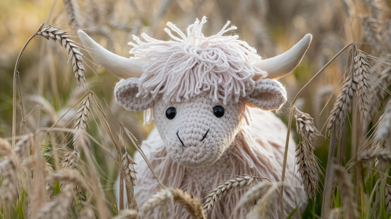 How To Crochet Highland Cow Amigurumi Patterns