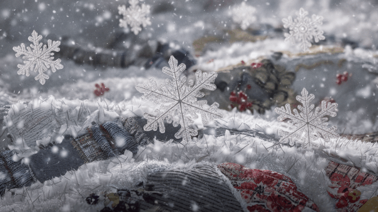 Snowflakes Falling On My Head Winter Quilt Pattern Tutorial