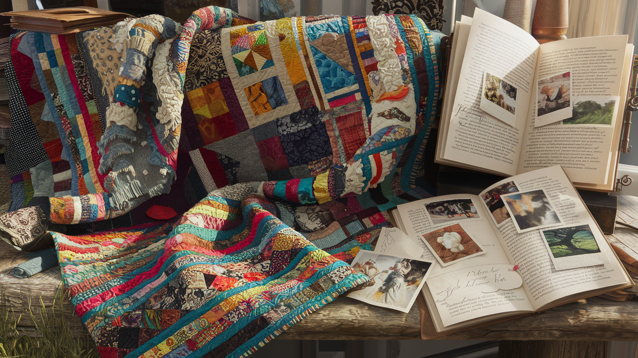 How To Make Collage Quilts Inspired By Capture Your Own Life Book