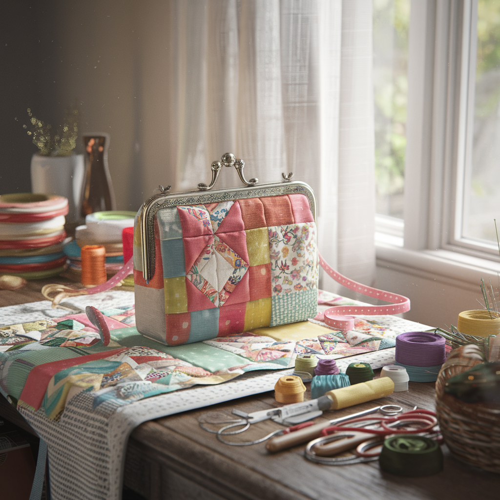 How To Turn A Macaroni Box Into A Quilted Purse With Simple DIY Steps