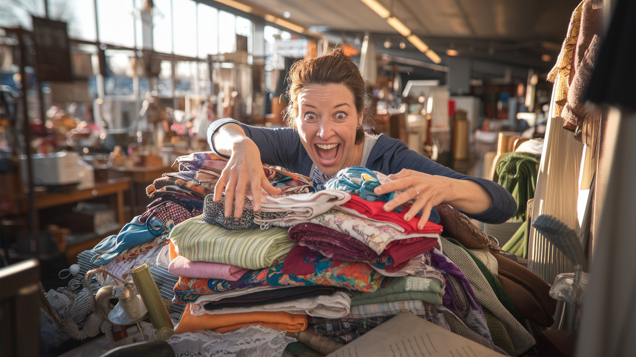 Guide To Finding Crafting Treasures At Thrift Stores Using Big Thrift Energy