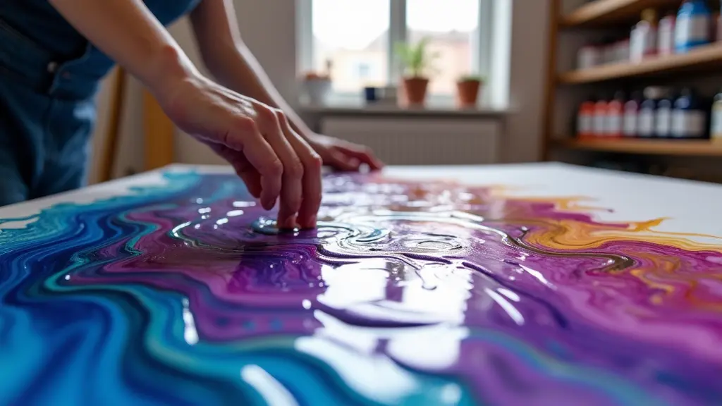 Advanced Paint Pouring Masters Joyful Expressions
