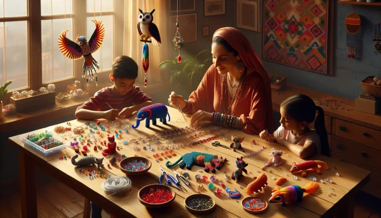 Beaded Animal Patterns Spark Creative Joy