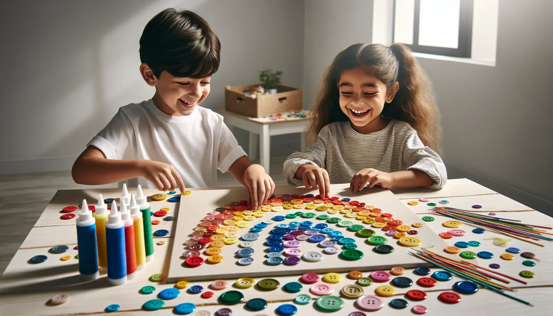 Button Crafts for Kids Foster Creativity and Joy