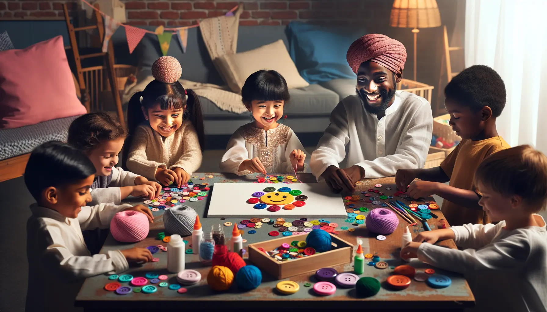 Button Crafts for Kids Foster Creativity and Joy