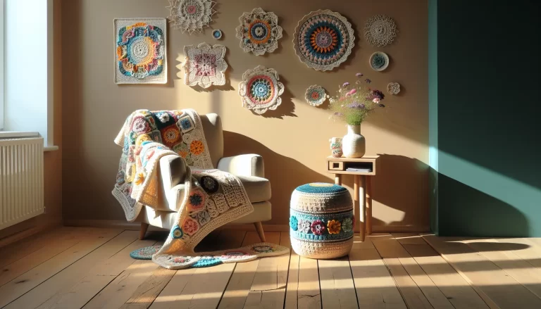 Crochet Home Décor Brings Joy To Your Living Space