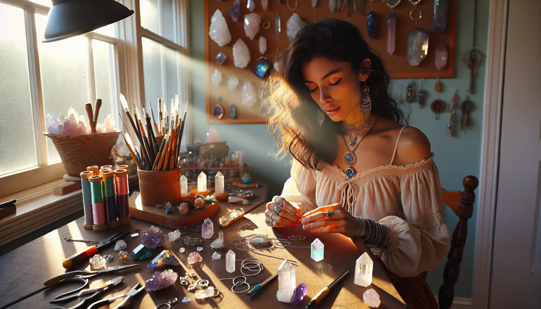Crystal Jewelry Crafting Sparks Joy And Creativity Crystal Jewelry Crafting Sparks Joy And Creativity