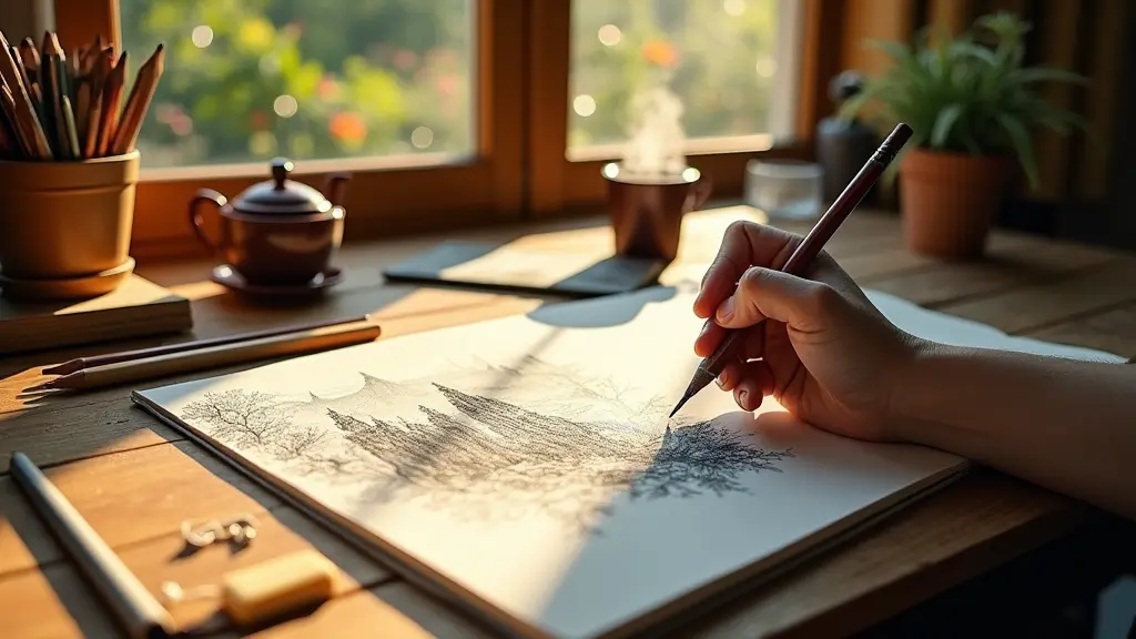 Drawing With Pencils Sparks Creativity And Joy