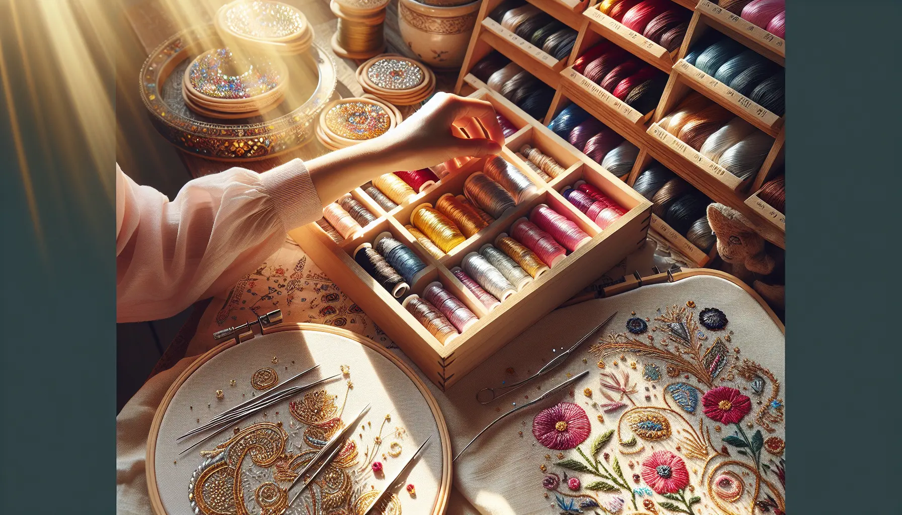 Embroidery Supplies Bring Out the Artist Within Embroidery Supplies Bring Out the Artist Within