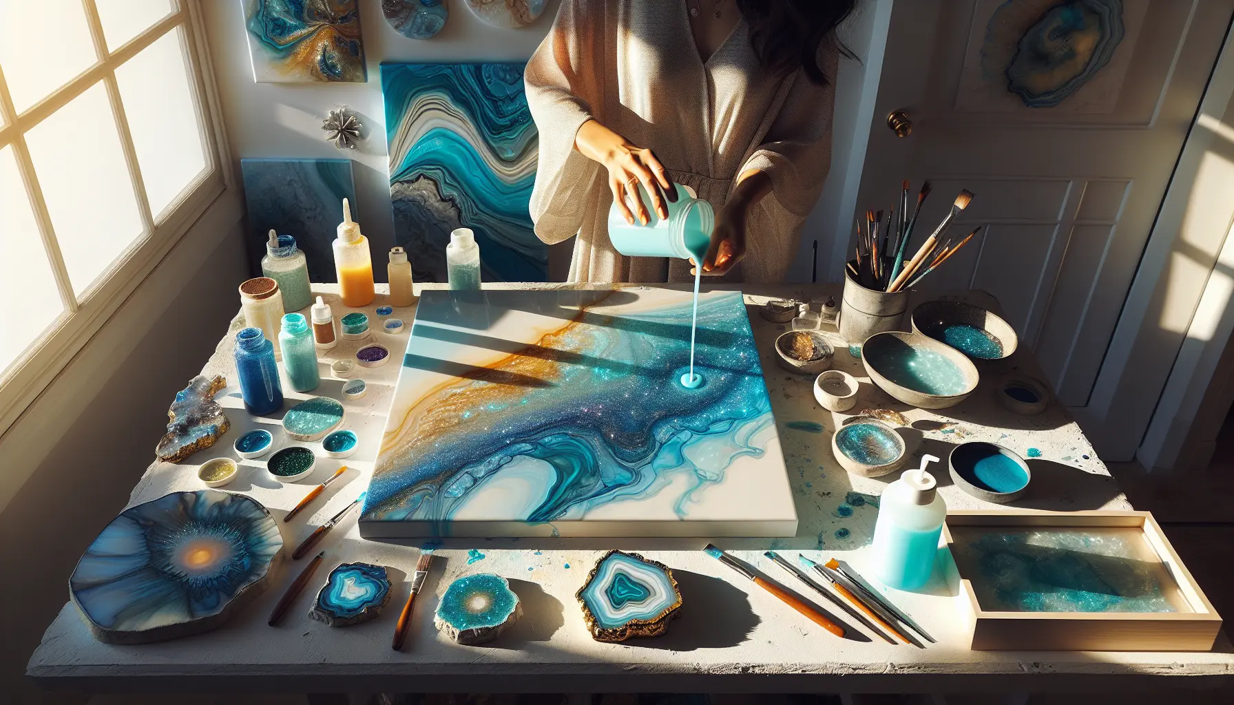 Epoxy Resin Techniques Spark Joy And Creativity
