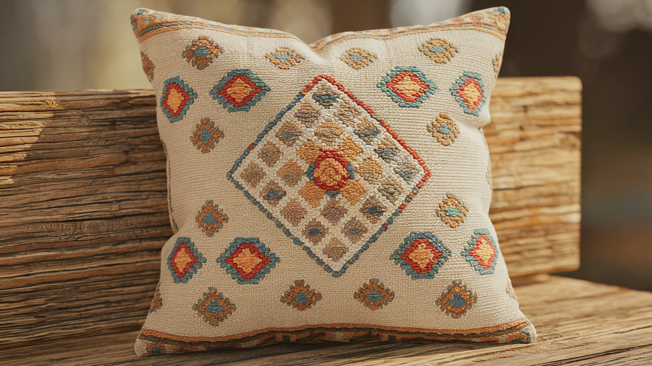 How To Make A Mini Charm On Point Pillow With Sundrops Fabric