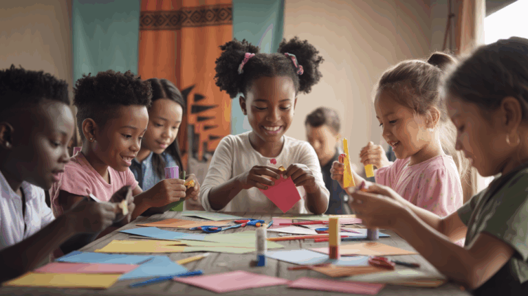 Learning About Angola Through Kids Craft Activities