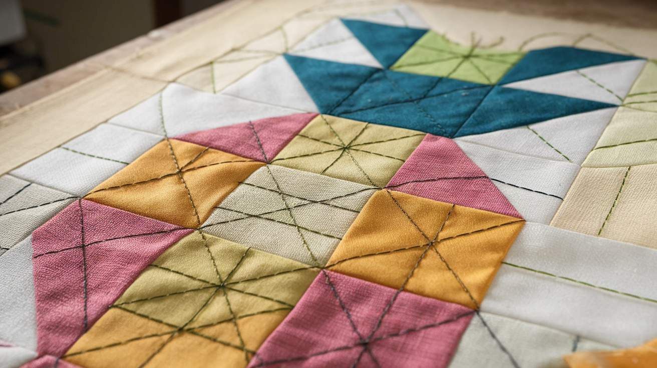 How To Make A Scrappy Pineapple Quilt Block