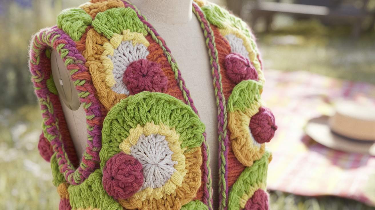 How To Knit A Fruit Salad Vest