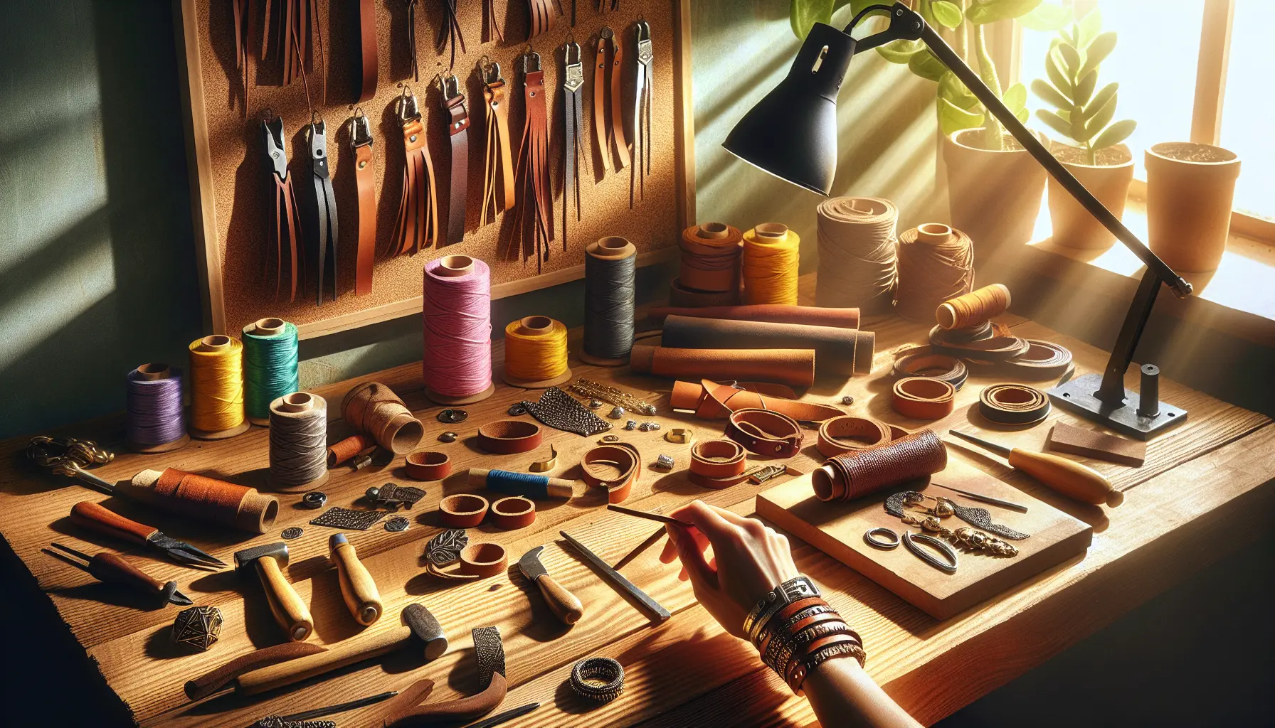 Leather Jewelry Making Sparks Creative Joy