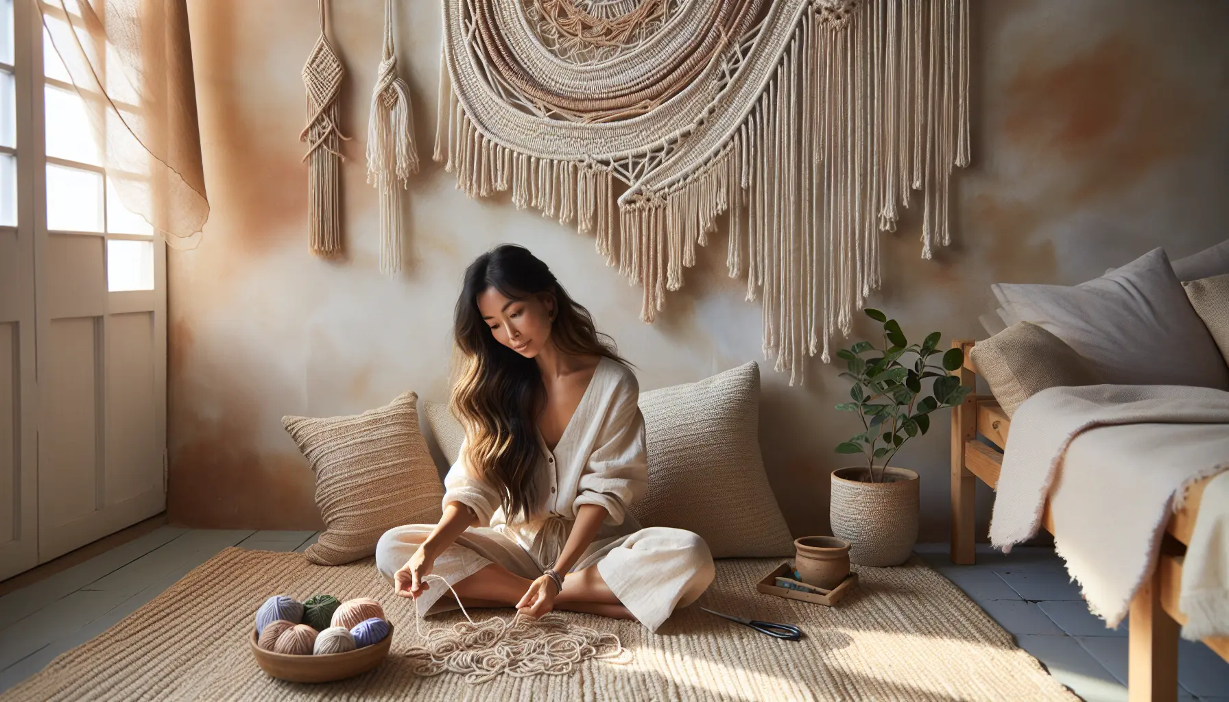 Macrame Crafts Revive Artistic Knotting Tradition Macrame Crafts Revive Artistic Knotting Tradition