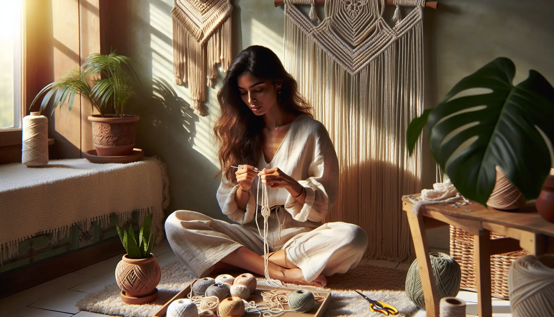 Macrame Crafts Revive Artistic Knotting Tradition Macrame Crafts Revive Artistic Knotting Tradition