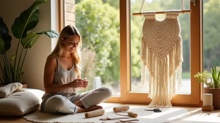Macrame Techniques Bring Joyful Artistry to Your Fingers