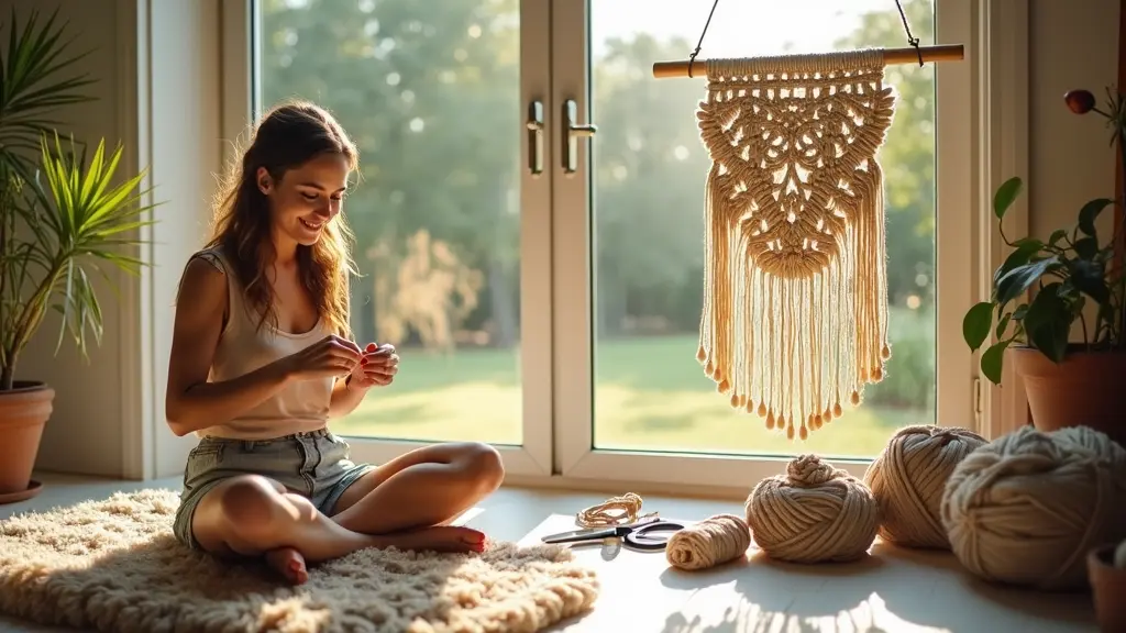 Macrame Techniques Bring Joyful Artistry to Your Fingers Macrame Techniques Bring Joyful Artistry to Your Fingers