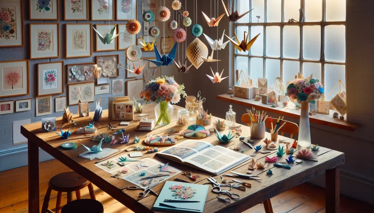Paper Crafts Transform Everyday Materials Into Art