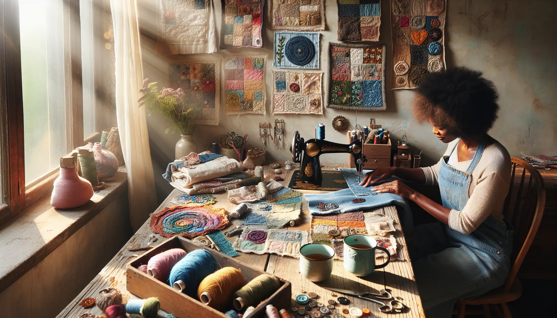 Upcycled Fabric Crafts Spark Joy And Creativity