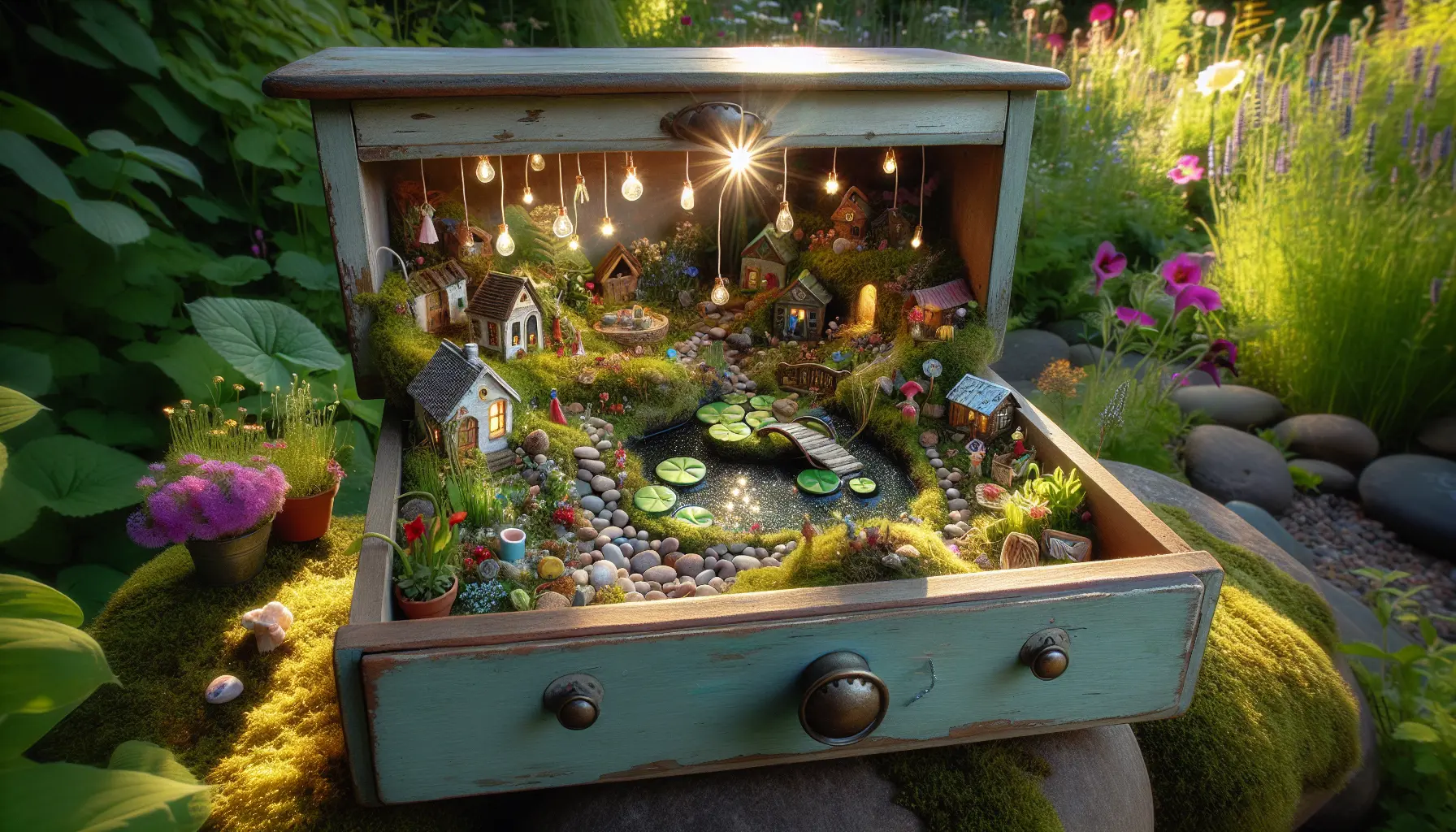 Upcycled Fairy Gardens Bring Whimsical Joy and Creative Delight Upcycled Fairy Gardens Bring Whimsical Joy and Creative Delight