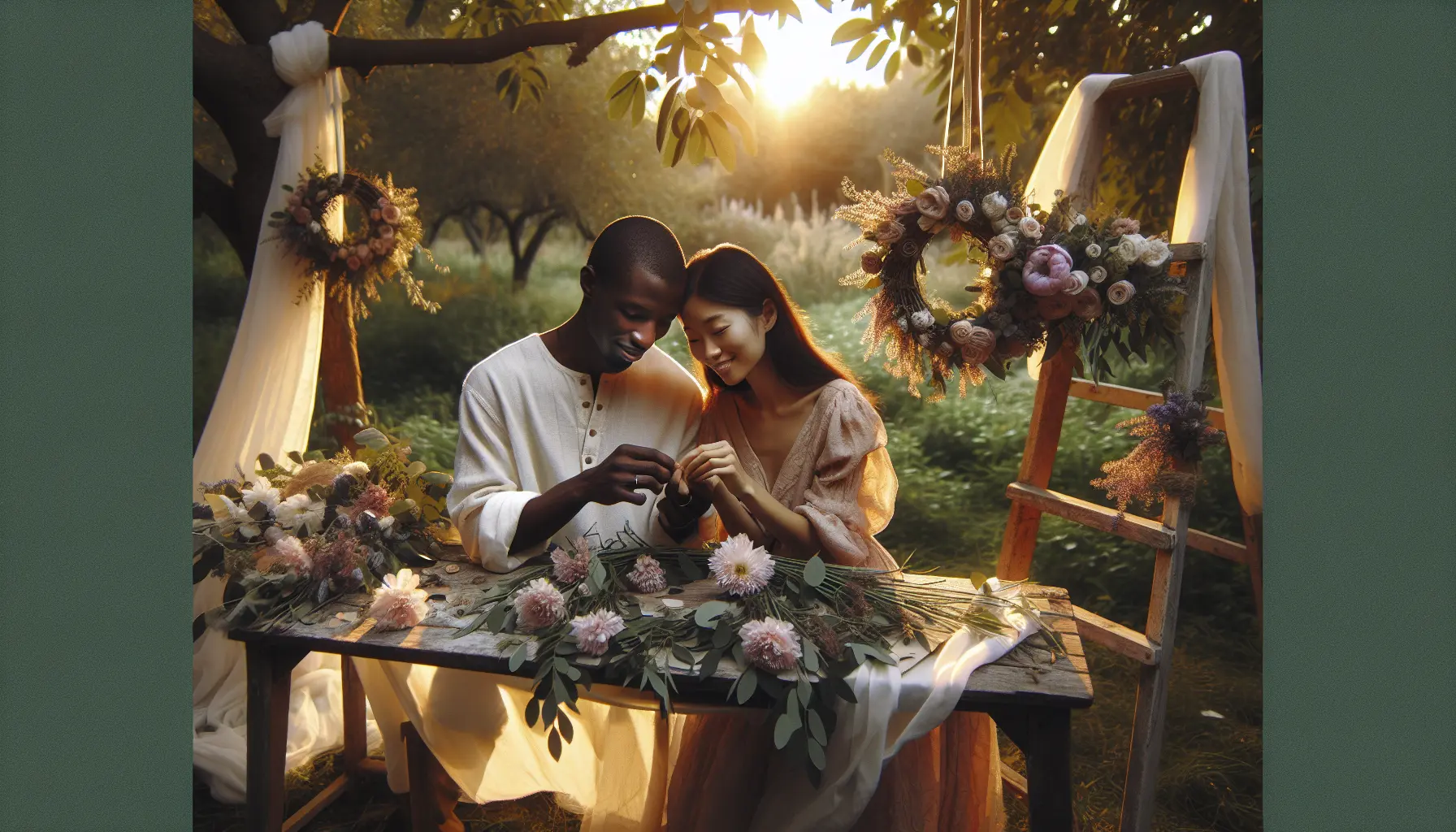 Wreath Making for Weddings Delights and Inspires