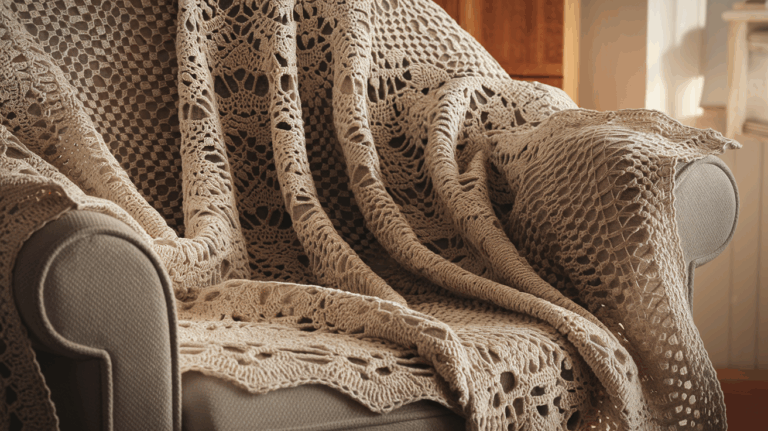 Free Crochet Pattern For Battenberg Blanket