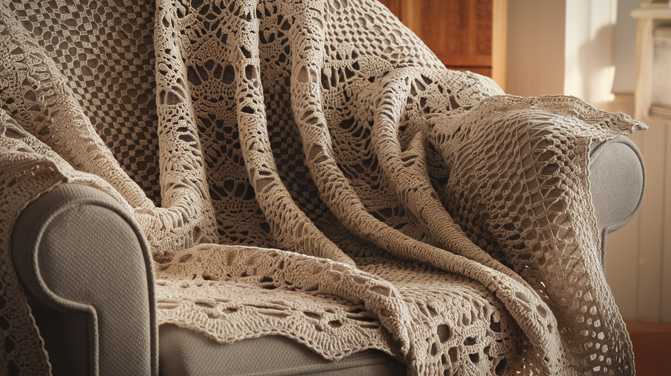 Free Crochet Pattern For Battenberg Blanket